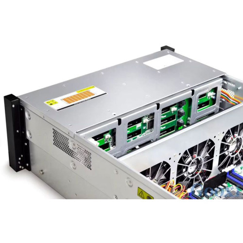 Серверный корпус/ Gooxi RMC4124-670-HSE-D 4U 24bay chassis ,Expander backplane rear 2*2.5