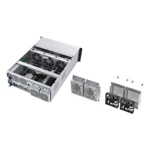 Серверный корпус/ Server case YCC YRM-46508A0, 4U, E-ATX, 8x3,5