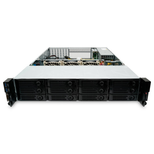 Серверный корпус/ 2U chassis; E-ATX, ATX, Micro-ATX, Mini-ITX MBs; 12 x 3.5'' hs; 1200W CRPS(1+1); no rails