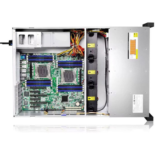 Серверный корпус/ Gooxi RMC4124-670-HSE-D 4U 24bay chassis ,Expander backplane rear 2*2.5