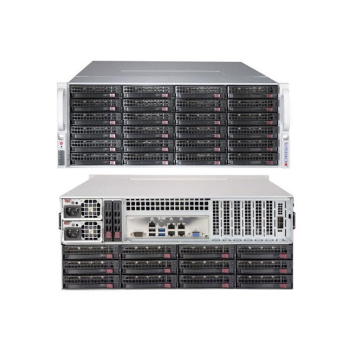 Корпус/ 4U, Optimized chassis cooling with redundant cooling fans and adjustable air shroud, 36x3.5