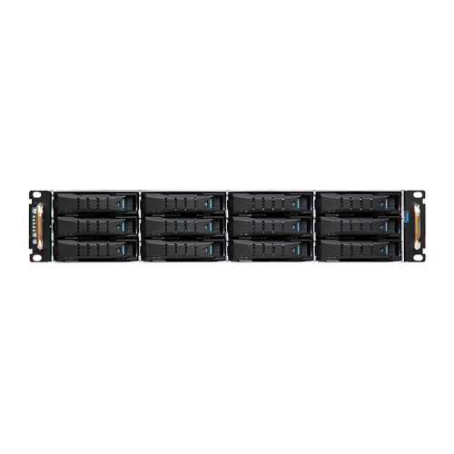 Серверный корпус/ RSC-2ET, 2U, 12xSATA/SAS HS 3,5/2,5