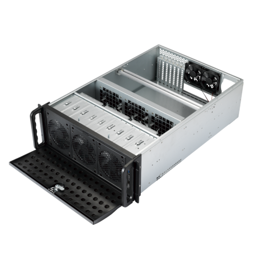 Серверный корпус/ Server case YCC YRM-46515A0, 4U, E-ATX, w/o PSU,int. 15x3,5