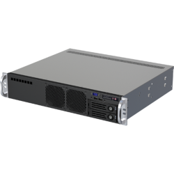 Серверный корпус/ 2U chassis; Micro-ATX, Mini-ITX MBs; 2 x 3.5