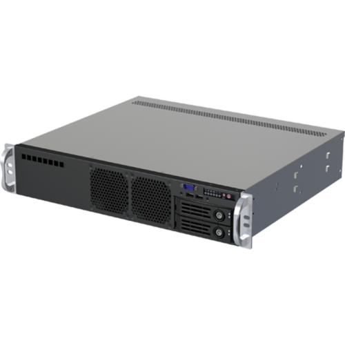 Серверный корпус/ 2U chassis; Micro-ATX, Mini-ITX MBs; 2 x 3.5