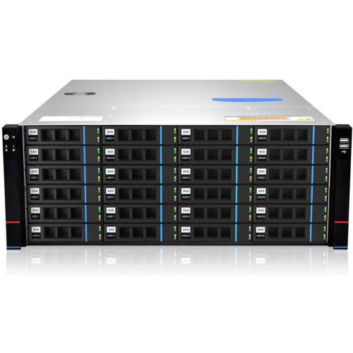 Серверный корпус/ Gooxi RMC4124-670-HSE-D 4U 24bay chassis ,Expander backplane rear 2*2.5