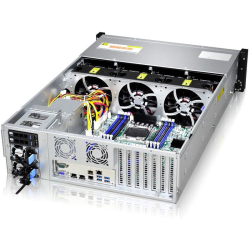 Серверный корпус/ Gooxi RMC3116-670-HSE-D 3U 16bay chassis ,Expander backplane rear 2*2.5