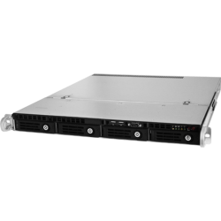 Серверный корпус/ 1U chassis; Mini-ITX, Micro-ATX, ATX MBs; 4 x 3.5