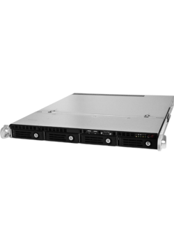 Серверный корпус/ 1U chassis; Mini-ITX, Micro-ATX, ATX MBs; 4 x 3.5