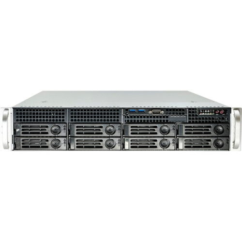Серверный корпус/ 2U chassis; ATX, Micro-ATX, Mini-ITX MBs; 8 x 3.5''hs + 2 x 3.5'' internal + 2 x 2.'' hs rear; 1200W (1+1); AC-R50 rails Серверный корпус/ 2U chassis; ATX, Micro-ATX, Mini-ITX MBs; 8 x 3.5''hs + 2 x 3.5'' internal + 2 x 2.'' hs rear; 1200W (1+1); AC-R50 rails