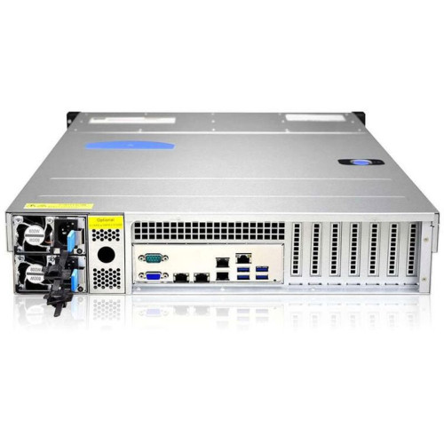 Серверный корпус/ Gooxi RMC2112-670-HS-NV-D 2U 12bay chassis  SAS/SATA/NVME backplane rear 2*2.5