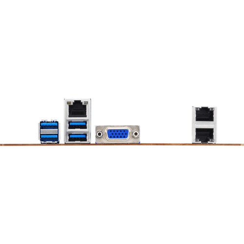 Материнская плата/ P12R-I Mini-ITX, LGA 1200, 2x DDR4 DIMM (to 64GB ECC UDIMM) , 6x USB 3.0 (4 rear) , 6x SATA (4 in MiniSAS HD) , 1x PCIE x16, 1xM.2 2280, LAN 2x 1Gb, Video AST2600, IPMI Option (507604)