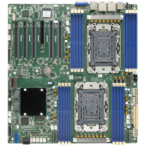 Материнская плата для сервера VEGA, EATX, Dual Intel Xeon Gen.4/Gen.5, DDR5 x16/ PCBA