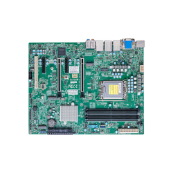 Системная плата/ X13SAE-F,ATX,LGA1700,Intel W680 Chipset,4x DIMM/ECC or n