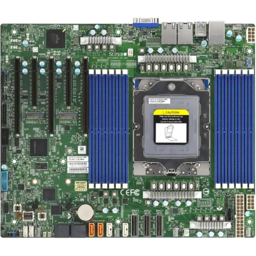 Системная плата/ MB Supermicro  H13SSL-N, ATX,  1xSP5 9004 EPYC