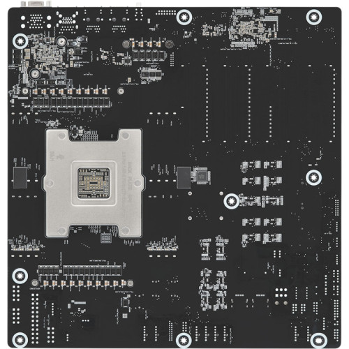 Материнская плата/ ASRock TURIND8X-2T/500W, EEB, 1x SP5 (LGA 6096) AMD EPYC™ 9005/9004, 8x DDR5 RDIMM, RDIMM-3DS, 4x PCIe5.0 / CXL2.0 x16*, 3x PCIe5.0 x16, 1x PCIe5.0 x8**, 2x MCIO** (PCIe5.0 x4 or 4 SATA 6Gb/s), 1x MCIO (PCIe5.0 x4 or 4 SATA 6Gb/s), 1x M