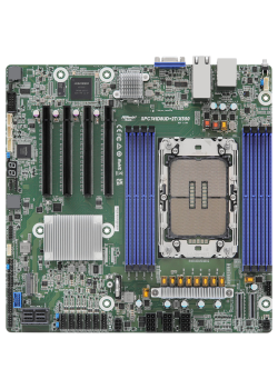 Материнская плата/ ASRock SPC741D8UD-2T/X550, Deep Micro-ATX, 1x LGA 4677 5th/4th Gen Intel Xeon Scalable, 8x DDR5 RDIMM/ RDIMM-3DS, 4x PCIe5.0 / CXL1.1 x16, 2x MCIO (PCIE5.0 x8), 1x M.2 (PCIe3.0 x4 or SATA 6Gb/s), up to 9 SATA 6Gb/s, 2x RJ45 (10GbE) Inte