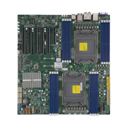 Материнская плата/ MB Supermicro X12DAI-N6, 2x LGA 4189, C621A, 16xDDR4, 5 PCI-E 4.0 x16, 1 PCI-E 4.0 x8, M.2 Interface: 2 PCI-E 4.0 x4, 2280, 22110, Dual LAN with Intel® i210 Gigabit, 1 VGA