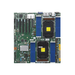 Системная плата/ MB Supermicro X13DEI, 2xLGA-4677, Intel Xeon SP gen 4, Intel C741, 16x DDR5 4800/4400/4000 MHz. 2x1Gbe Base-T BCM5720+1xMgmt LAN, 10xSATA3, 2xSATA-DOM, 6xUSB3,  4xPCI-Ex16+2xPCI-E x8+3xMCIO x8, 2xM.2,  eATX