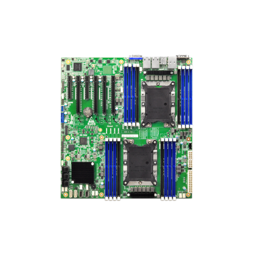 Серверная материнская плата/ Gooxi G2DE-B EATX dual socket motherboard; 304.8mm(L)*330.2mm(W) -support Intel XEON 1st and 2nd gen processor; TDP 205W; 16*DDR4 ECC RDIMM/LRDIMM slots; 6*PCIe 3.0 slots( support 2*PCIe 3.0x8, 4*PCIe 3.0x16)