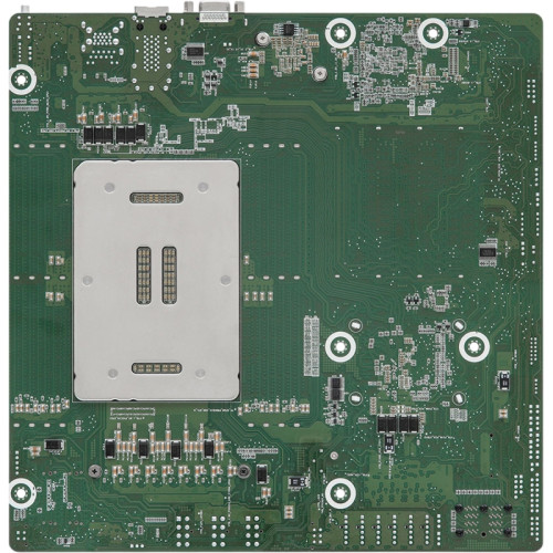 Материнская плата/ ASRock SPC741D8UD-2T/X550, Deep Micro-ATX, 1x LGA 4677 5th/4th Gen Intel Xeon Scalable, 8x DDR5 RDIMM/ RDIMM-3DS, 4x PCIe5.0 / CXL1.1 x16, 2x MCIO (PCIE5.0 x8), 1x M.2 (PCIe3.0 x4 or SATA 6Gb/s), up to 9 SATA 6Gb/s, 2x RJ45 (10GbE) Inte