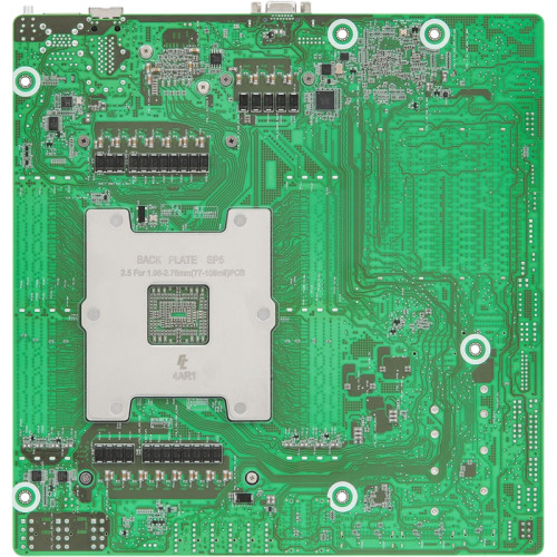 Материнская плата/ ASRock TURIND8UD-2T/X550, Deep Micro-ATX, 1x SP5 (LGA 6096) AMD EPYC™ 9005/9004, 8x DDR5 RDIMM, RDIMM-3DS, 4x PCIe5.0 / CXL2.0 x16, 2x MCIO (PCIe5.0 x8 or 8 SATA 6Gb/s), 2x MCIO (PCIe5.0 x8), 1x MCIO (PCIe5.0 x4), 2x M.2 (PCIe5.0 x4), u