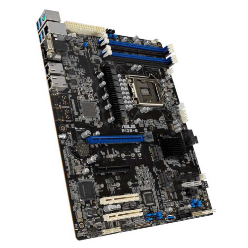 Материнская плата/ P12R-E ATX, LGA 1200, 4x DDR4 DIMM (to 128GB ECC UDIMM), 6x USB 3.0 (4 rear), 8x SATA (4 in MiniSAS HD), 1x PCIE x16/x8, 1x PCIE x8, 2x PCIE x8 (link x4), 2xM.2 22110, LAN 2x 1Gb, Video AST2600, IPMI Option