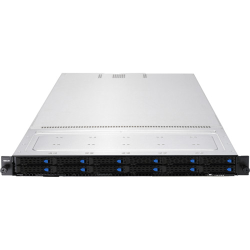 Серверная платформа/ RS700-E10-RS12U-WOCPU026Z ASUS RS700-E10-RS12U, 1U, 2xLGA4189 (3rd Gen Scalable), 32 DDR4, 12x2.5 HS bays (12x NVMe/SAS/SATA, 4 NVMe supported), 2хM.2 slots(2280), 3xPCIe x16, Aspeed AST2600,  X710-AT2 2x10G, 2x1600W