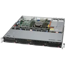 Серверная платформа/ Supermicro SERVER SYS-510P-MR ( X12SPO-F, CSE-813MF2TS-R407CBP2) (1 x Socket P+ (LGA 4189), 8 x R/LR DIMM, 4x 3.5