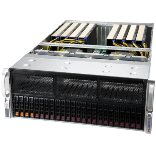 Платформа для сервера/ Supermicro SuperServer AS-4125GS-TNRT 4U (2x Socket SP5 up 400W, 24x DDR5 4800, 2x 2.5