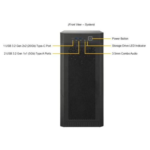 Платформа системного блока SuperMicro SYS-532AW-C