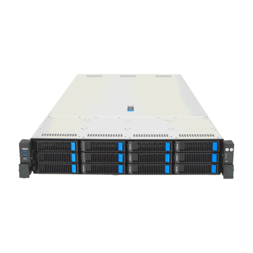 Серверная платформа/ ASUS RS720A-E13-RS12U, 2U, 2 x SP5 (LGA 6096P) 400W, 24 x DDR5 6400, 12 x 3.5/2.5 NVME hsb, 6 x PCIE Gen5 x8 or 3 x PCIE Gen5 x16, 2 x PCIE Gen5 x16, 2 x OCP3.0 Gen5 x16, 1+1 2700W