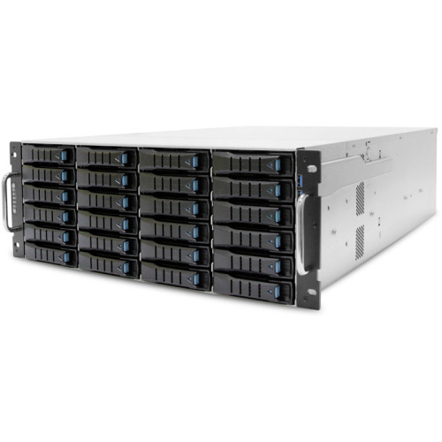 Серверная платформа/ SB401-VG, 4U, 2xLGA-3647, 24-bay storage server, 1x 24-port 12G SAS EOB backplane, 1200W platinum redundant power supply, 2x 7mm hot-swap OS, Virgo, Intel® Xeon® Scalable Processors, 12x ATX PWR/DDR4 2933 ECC RDIMM, Intel PCH C622, 2x