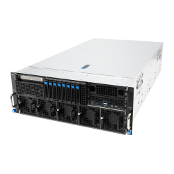 Серверная платформа/ ASUS ESC8000-E12P-SKU1, 4U, 2 x LGA4710 350W, 32x DDR5 6400, 8 x 2.5