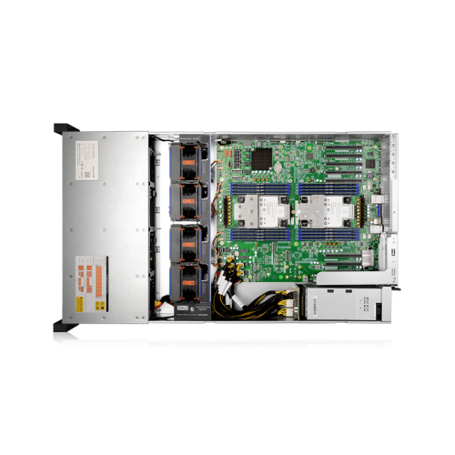 Серверная платформа/ Gooxi AS201-D12R-NV-G4 EGS 4th Gen 2U 12 disks barebone based on rapidsapphire , with SATA/SAS/NVMe direct backplane, support 8* SATA/SAS/NVME+ 4*SATA/SAS, 2x CPU cooler 350w, PSU : 1300W1+1, EU power cables, rail kits