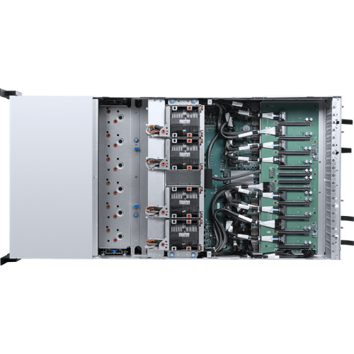 MSI G4201-HE, 4U, 2x Intel 4/5 gen LGA4677 350w, 32x DDR5, 2x 3.5/2.5'' NVME hsb + 10x 3.5/2.5''S ATA hsb, 2x M.2 2280/22110, 10 PCIe, 1x 1000Base-T Intel I210AT, 3+1 2700W (C19 power cords are required)