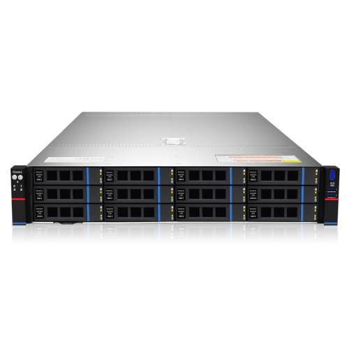 Серверная платформа/ Gooxi SL201-D12R-NV-G3  2U 12 bay server with NVME bp,based on ice lake 1xPCIe 4.0x16; 2xPCIe 4.0x8 2x 2.5