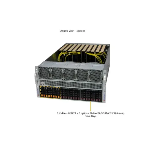 Серверная платформа/ Supermicro SuperServer 5U barebone