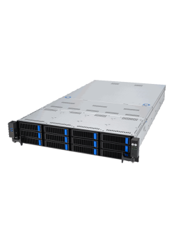 Серверная платформа/ ASUS RS720-E11-RS12U, 2U, 2 x LGA4677,  32 DIMM DDR5, 12=8 x NVMe/SAS*/SATA + 4 NVMe/SATA hs, 2 x M.2 slot, 2 x 10Gbe (X710) RJ45 port,Up to 8 slots PCIe 5.0, 1 x OCP 3.0, 1+1 1600W
