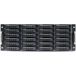 Серверная платформа/ SB401-VG, 4U, 2xLGA-3647, 24-bay storage server, 1x 24-port 12G SAS EOB backplane, 1200W platinum redundant power supply, 2x 7mm hot-swap OS, Virgo, Intel® Xeon® Scalable Processors, 12x ATX PWR/DDR4 2933 ECC RDIMM, Intel PCH C622, 2x