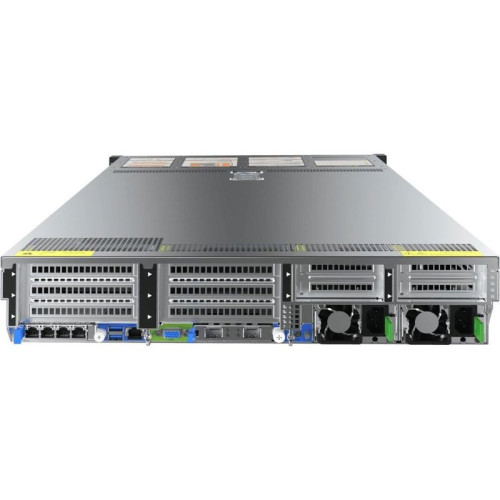 Серверная платформа/ Gooxi SL201-D24R-NV-G4 2u 24bay server with NVME bp,based on rapid sapphire, cooler 350W 2xPCIe 5.0x16; 4xPCIe 4.0x8 2x 2.5
