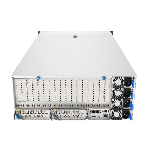 Серверная платформа/ ASUS ESC8000-E12P-SKU1, 4U, 2 x LGA4710 350W, 32x DDR5 6400, 8 x 2.5