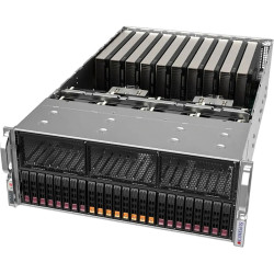 Платформа для сервера/ Supermicro GPU SuperServer AS-4125GS-TNRT2 4U (2x Socket SP5 up 400W, 24x DDR5 RDIMM, 2x 2.5