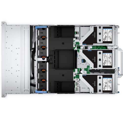 Серверное шасси Dell PowerEdge R760/ PowerEdge R760 chassis  (12x3.5