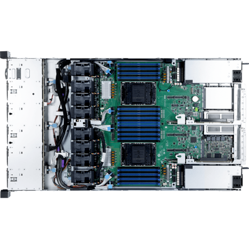 Серверная платформа/ MSI S5062X170RAU12, 1U, 2x Intel Xeon 6 LGA4710 350W, 32x DDR5, 12x 2.5 u.2 NVME hsb + 2x E1.S NVME hsb, 2x m.2 PCIe 2280/22110, 2x PCIe x16, 1x PCIe OCP3.0, no LAN, 2x 2000W, C19 power cords are required!