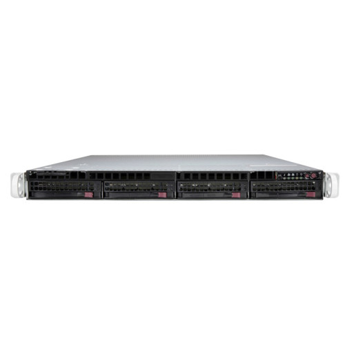 Серверная платформа/ Supermicro SuperServer SYS-510P-WTR, (WIO X12SPW-TF, CSE-815TQC-R504WB2,HF,RoHS) 1U, single LGA 4189, 4x 3.5