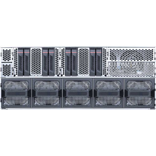 Серверная платформа/ MSI S6053G480RAU8, 4U, 2x AMD EPYC 9005 SP5 LGA6096 500W, 24x DDR5, 8x2.5'' NVME, 2x m.2 2280/22110 PCIe,13 PCIe (8x double wide GPY + 5x single wide GPU), 2x 10GBase - T (Intel x710-AT2), 3+1 3200W (C19 power cords are required)