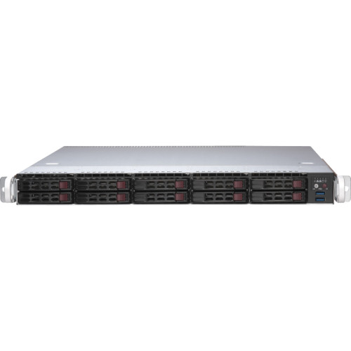 Платформа для сервера/ Supermicro SERVER  AS-1114S-WTRT (H12SSW-NT, CSV-116TS-R504WBP) (1U, single AMD, 8 DIMM, 10 HS 2.5