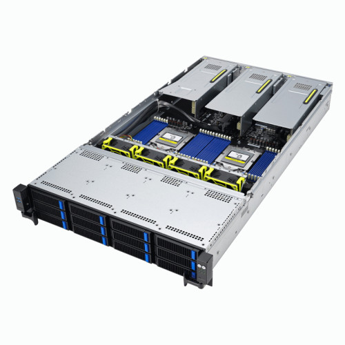 Серверная платформа/ ASUS RS720A-E12-RS12/10G/2.6kW/8NVMe/GPU