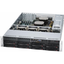 Серверная платформа/ Supermicro SERVER SYS-6029P-TRT (X11DPi-NT, CSE-825TQC-R1K03LPB) ( LGA 3647, 16xDDR4 Up to 2TB ECC 3DS LRDIMM, 8x3.5